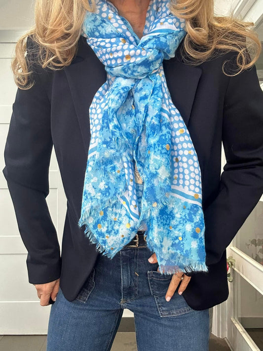 Roxie Scarf | Blue