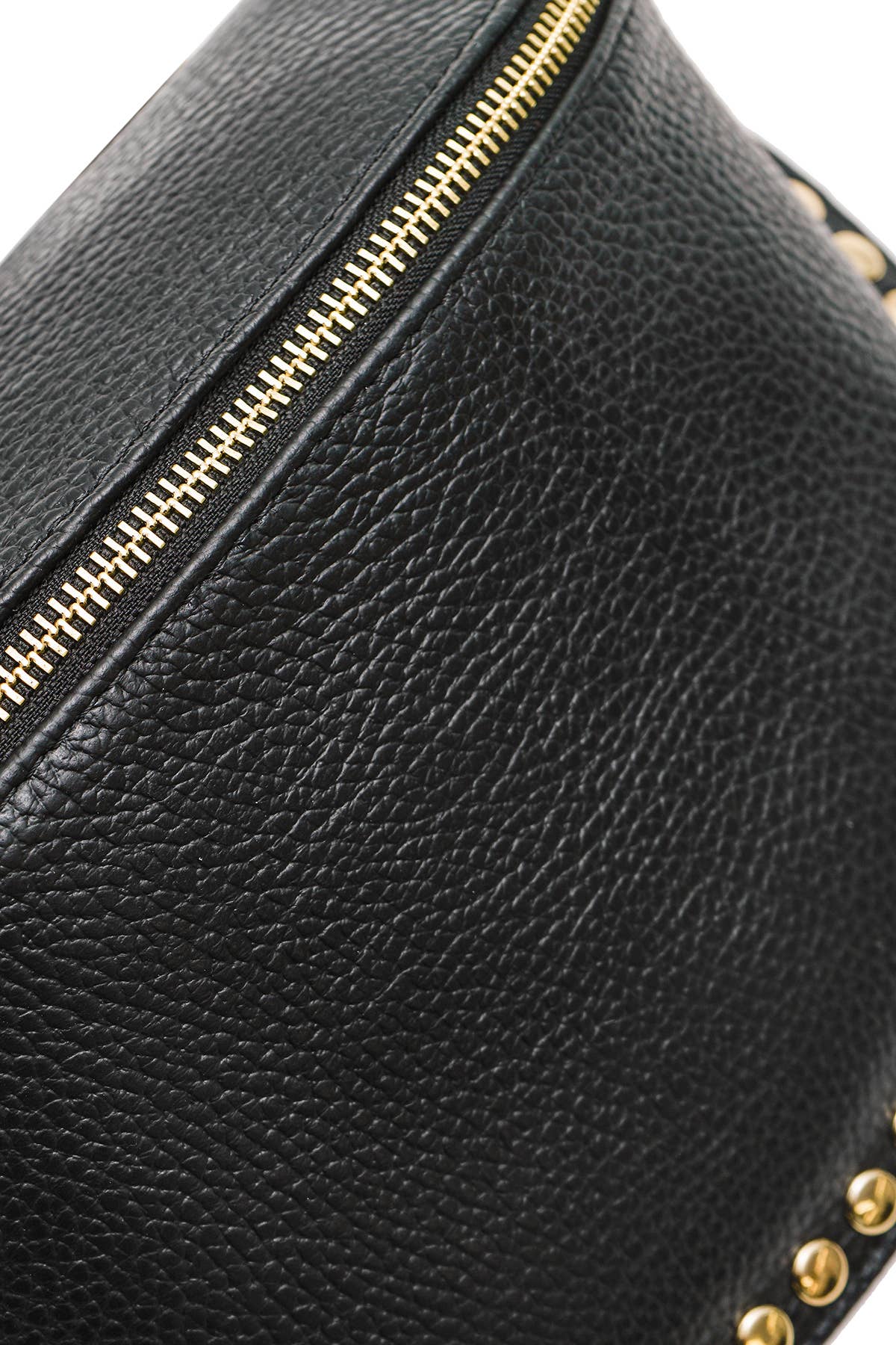 Harley Studded Leather Sling Bag | Chocolate Brown
