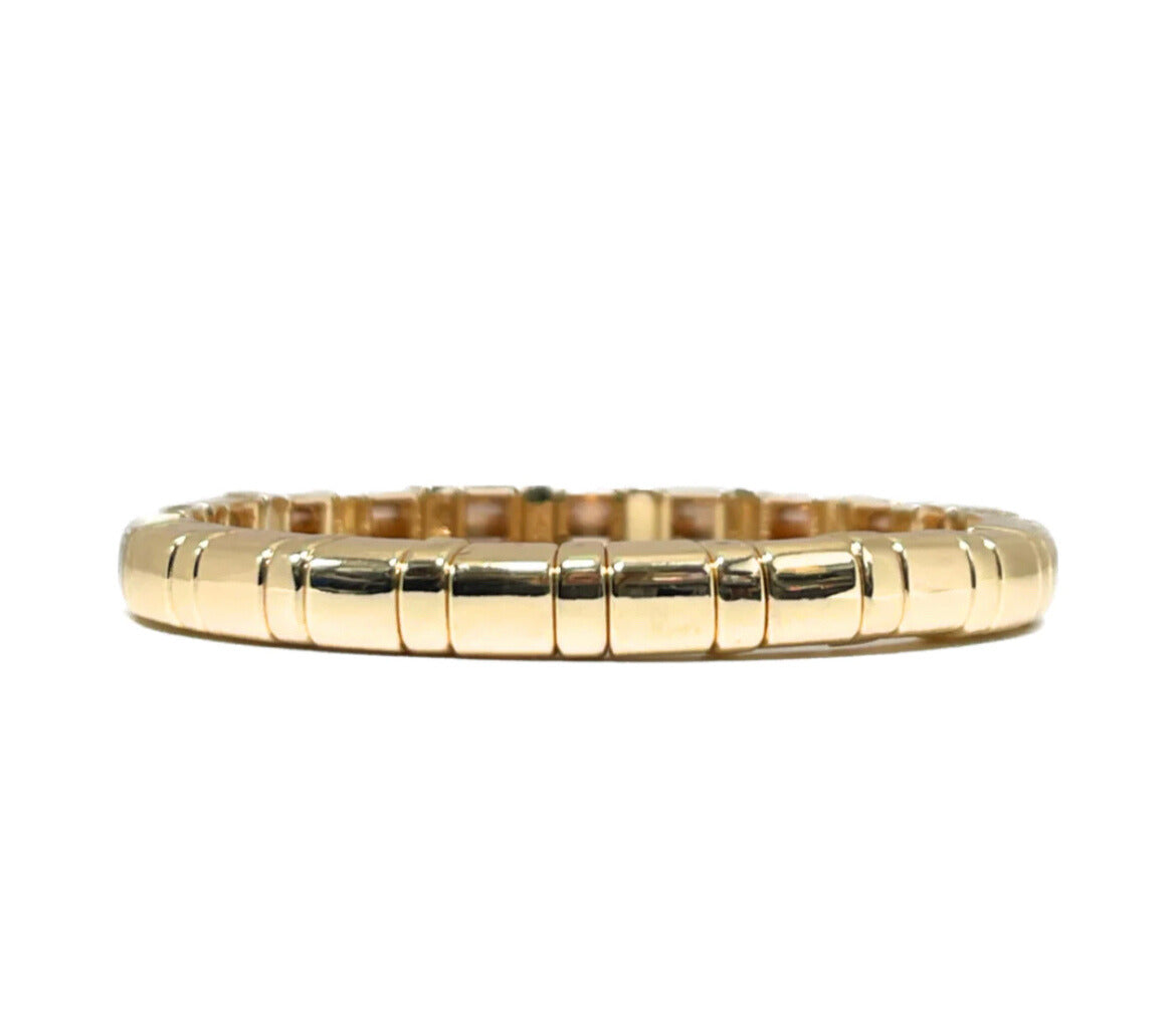 Miyuki Tile Bracelet | Gold