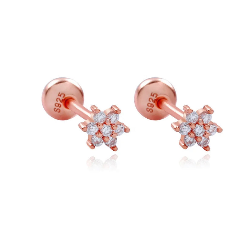 Trudy Stud SINGLE Earring | Gold, Rose Gold or Silver