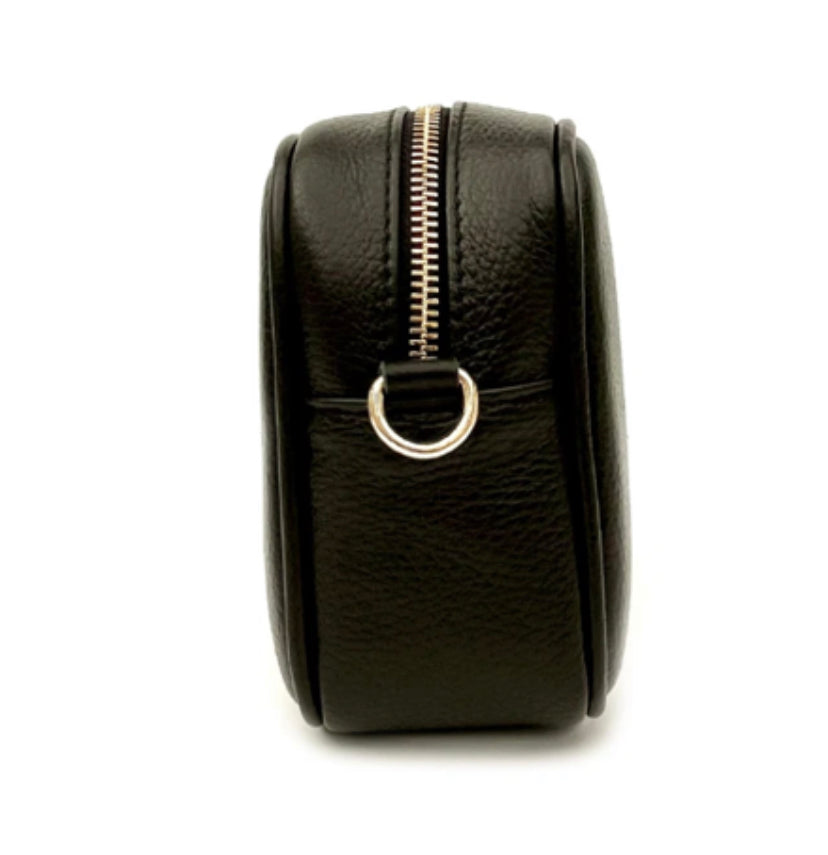 Lottie Leather Camera Bag | Black