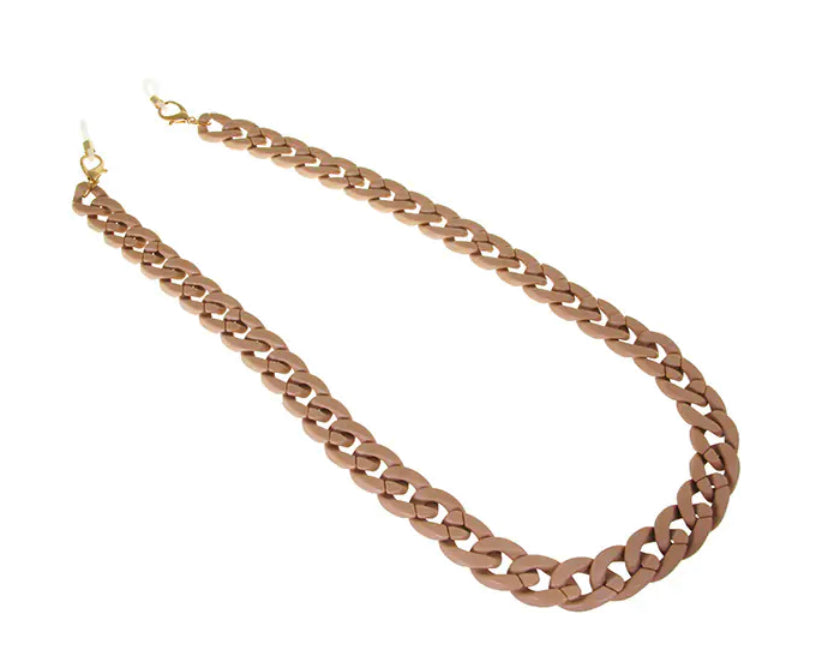 Glasses Chunky Chain | Taupe