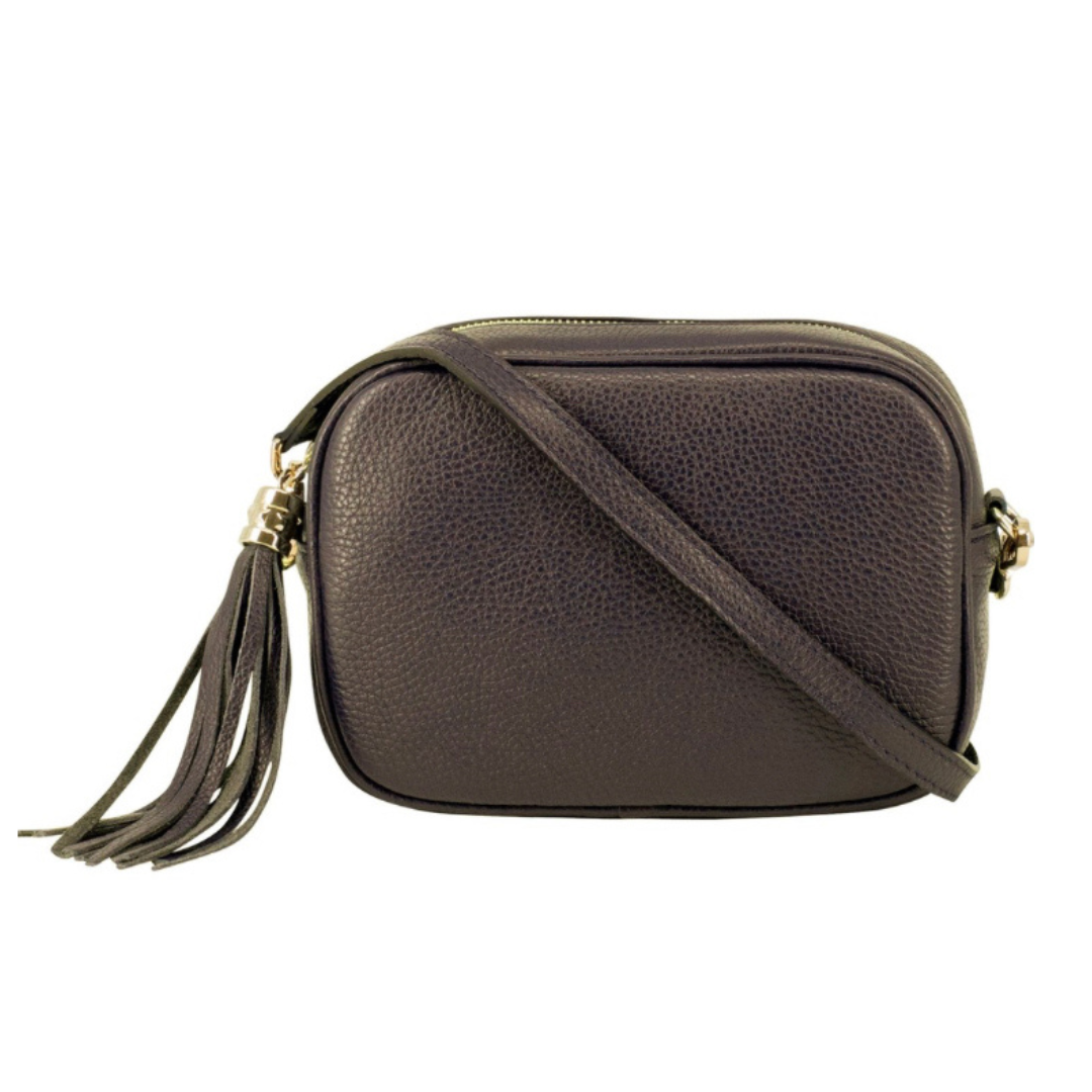 Lottie Leather Camera Bag | Chocolate Brown