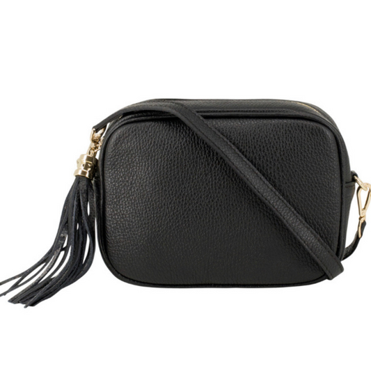 Lottie Leather Camera Bag | Black