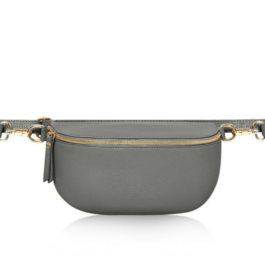 Harley Crossbody Sling Bag / Belt Bag | Light Grey